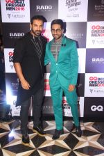 John Abraham, Ayushmann Khurrana at GQ Best Dressed Men 2016 in Mumbai on 2nd June 2016